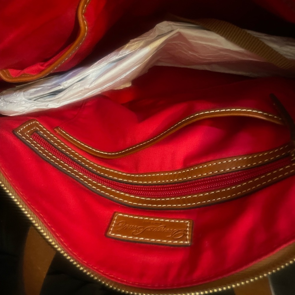 DOONEY & BOURKE , Finely crafted handbag  ( Leather )